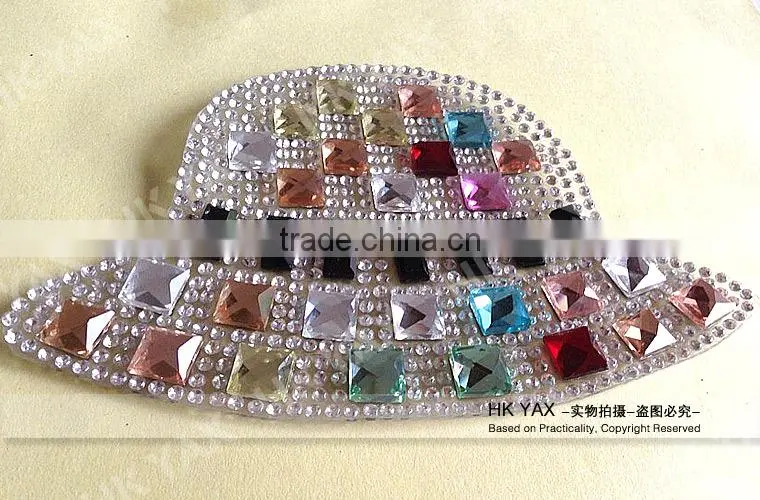 0305L New!! China Supplier new design hotfix stone motif,hotfix stone motif for T-shirt,fashion hotfix stone motif
