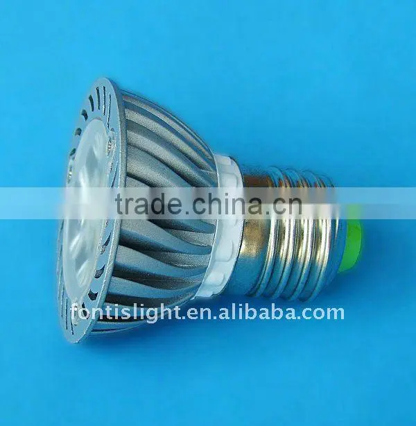 Hot sales!!!MR16 LED spotlight,DC12V 3X1W led bulb