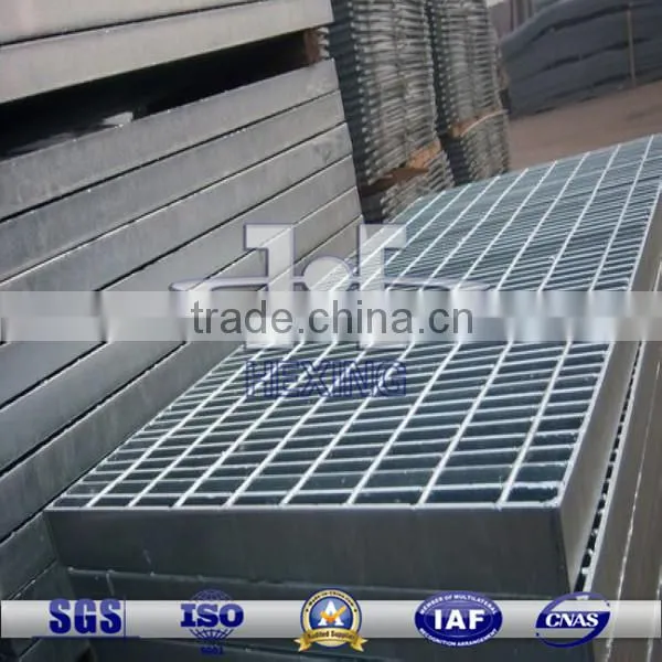 Galvanized/Stainless Steel Steel Grating Stair Tread