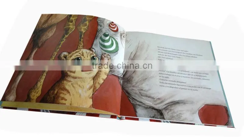 Custom my hot sell children coloring recordable story book