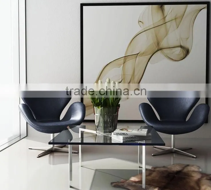 fiberglass Arne Jacobsen swivel swan armchair