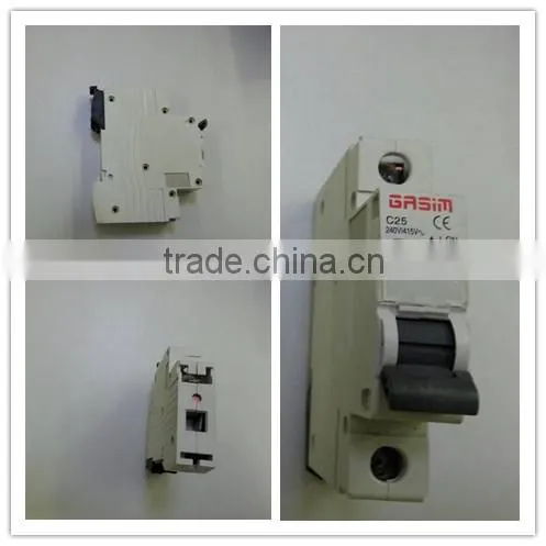 hot sell 4p c20 mcb mini circuit breaker/ mcb