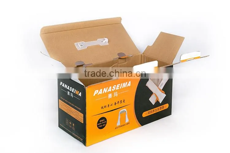 Full Color Printed Rectangle Folding design art paper brownie packaging box
