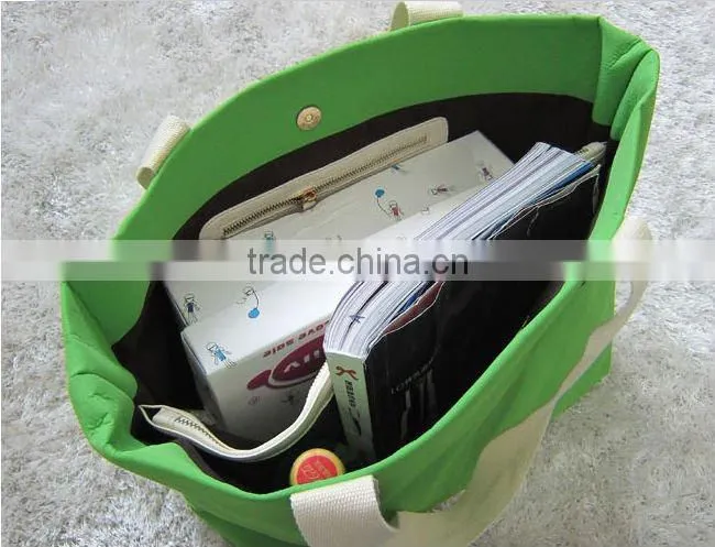 2012 Promotional Shining Candy Green Summer Beach Shoulder Bag
