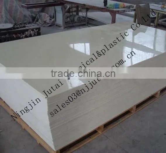 Excellent formability white ABS rigid sheet