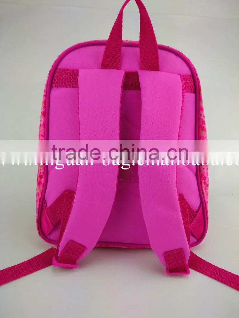 printed polyester girl mini backpack