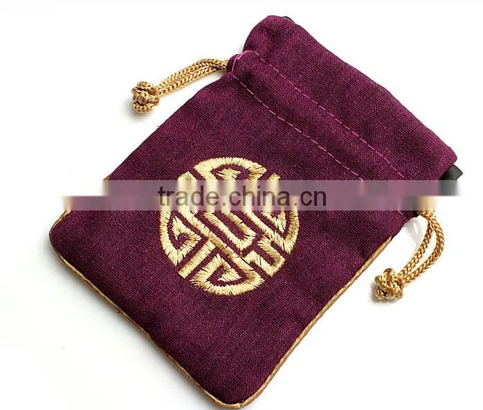 Hight Quality Custom cloth bag satin bag satin pouch Wholesale B255