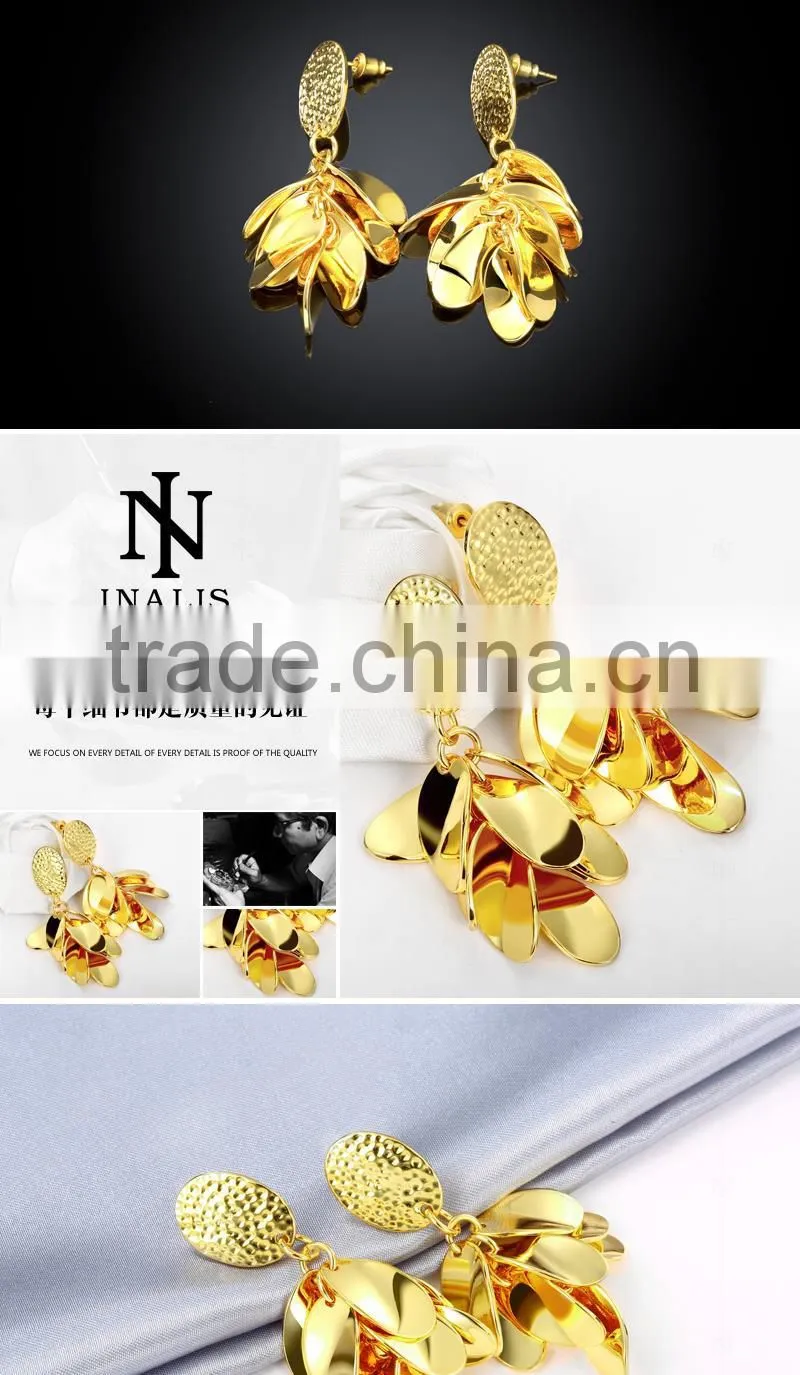 fashionable 18K gold plated jewelry earring 2015