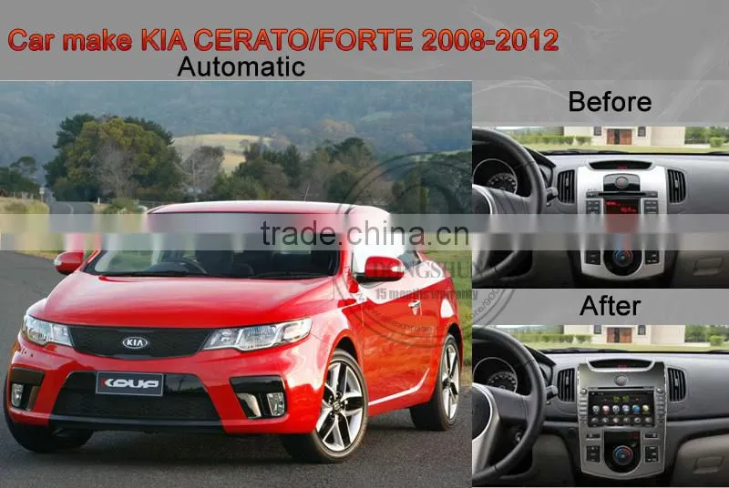 8" CERATO/FORTE automatic 2008-2012 Pure android 4.2.2 car DVD with GPS 3G/WIFI