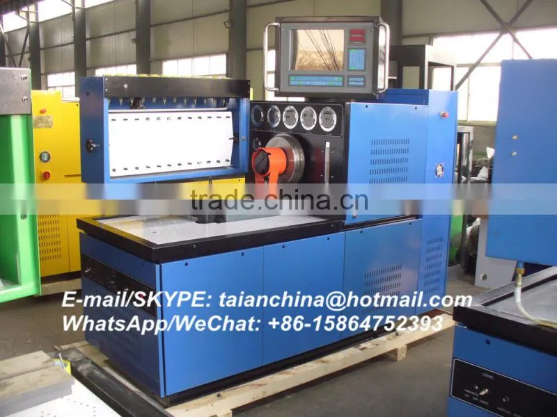 Blue color NT3000 injectors and pumps fuel injection test bench