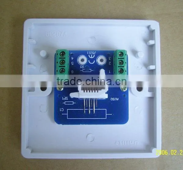 1 gang telephone socket