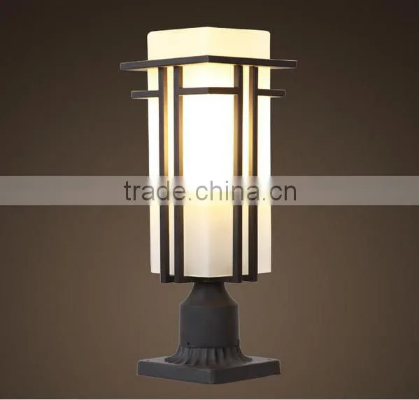 LED fashion indoor and outdoor fixture wall light