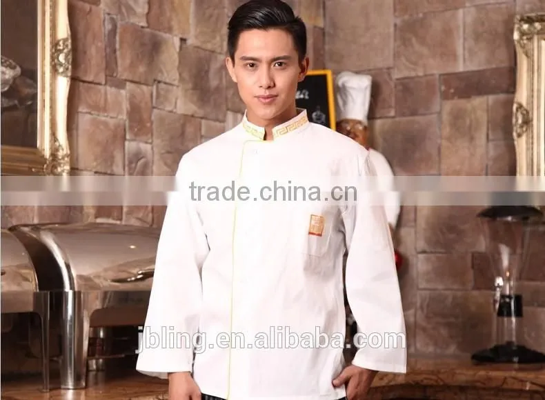 custom fashion high quality chef uniform