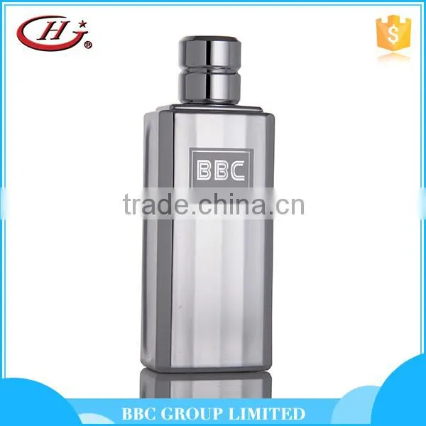 BBC Metallic Series - MF020 Fashion male spray silver glass bottles natural mystical perfume
