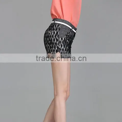 Produce Hot Sale Office Black Women Mma Shorts