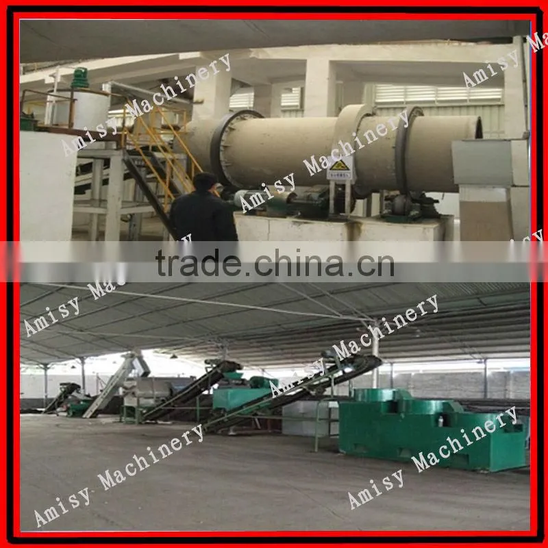 High efficiency Organic fertilizer production line, Chicken Manure granulating production line