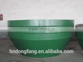 New type and durable Gold wet pan mill machine