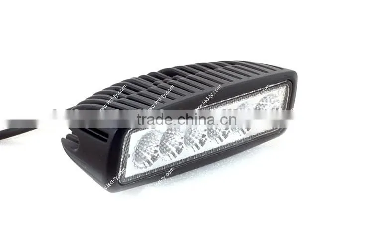 4*4 led driving light bars 18w led offroad light bar 12v led light bar for jeep and trucks
