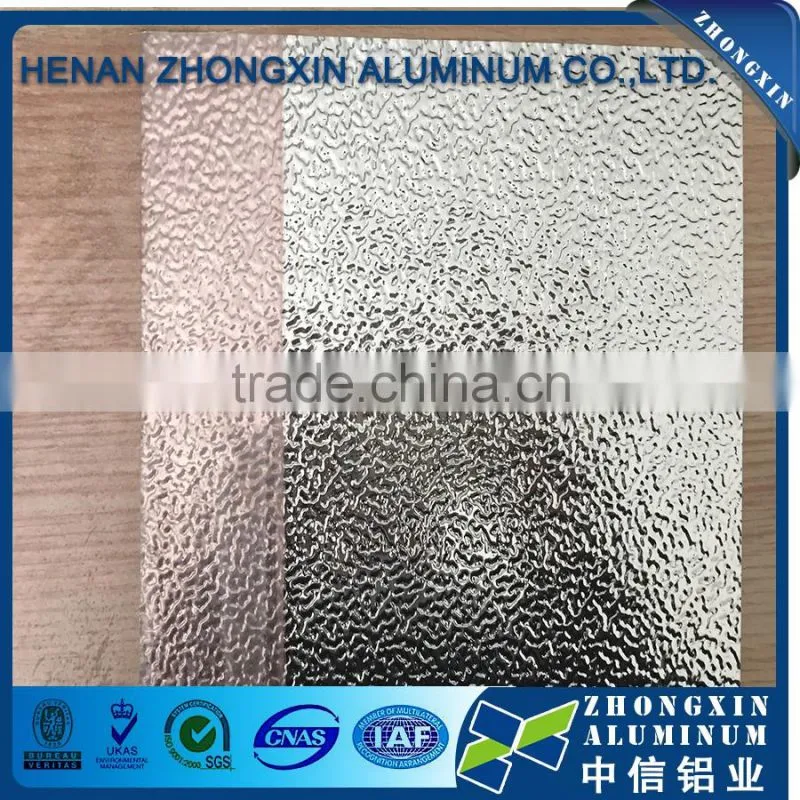 1060 decorative stucco pattern aluminum sheet