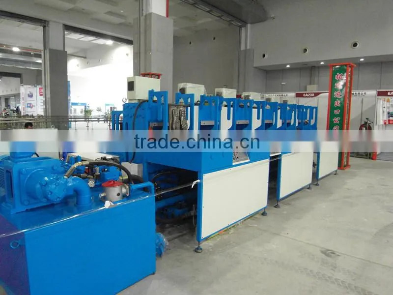 2015 full Automatic hydraulic rubber shoes outsole machine double color