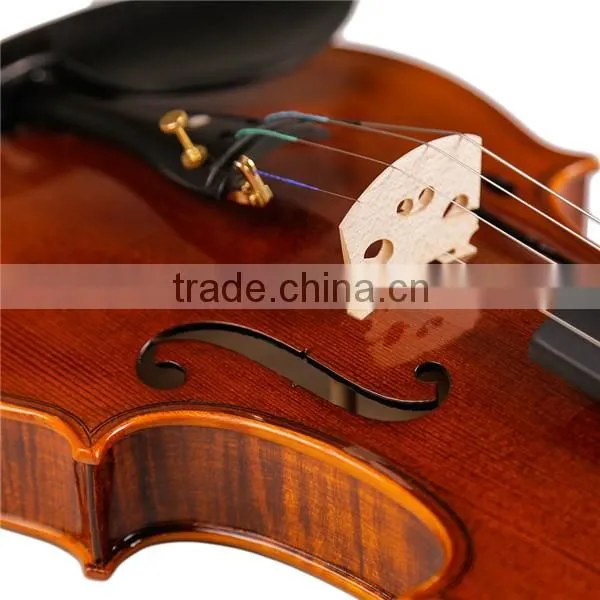 middle-rang violin and deep flamed color violin red colored violins TL004-3