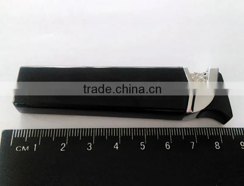 Euro style metal pulse match lighter logo refillable