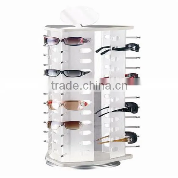 Acrylic Sunglasses Eyeglass Display Stand 4 Pair