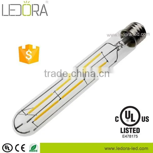 LED Lighting dimmable tube T30 led housing Edison stlye filament bulb