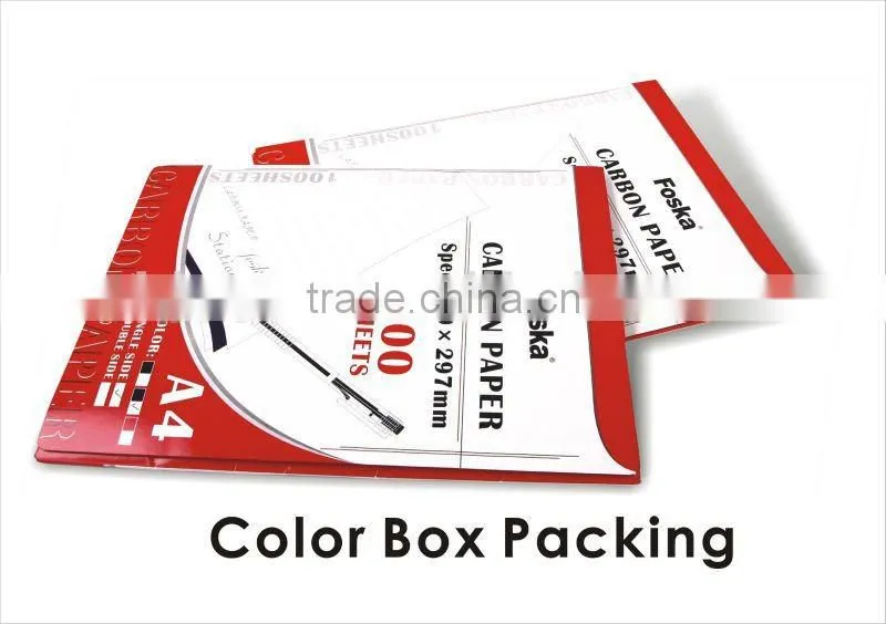 Single/Double Size Paper Base Stock Blue High Quality Carbon Paper