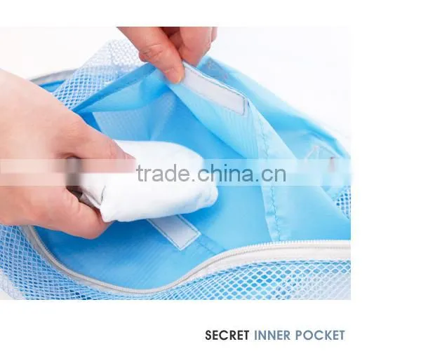 FDX large clothes mesh bag organizer for travel