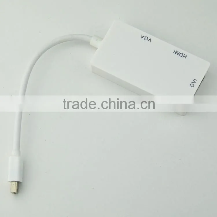 Custom made mini dp to dvi vga converter with high speed data transmission
