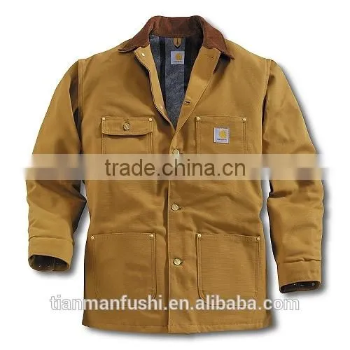 Fashion men's casual winter 100% cotton padded custom varsity jackets