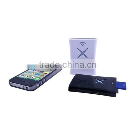 For ipad iphone wireless card reader/iphone ipad 3g wifi wireless card reader/apple portable server