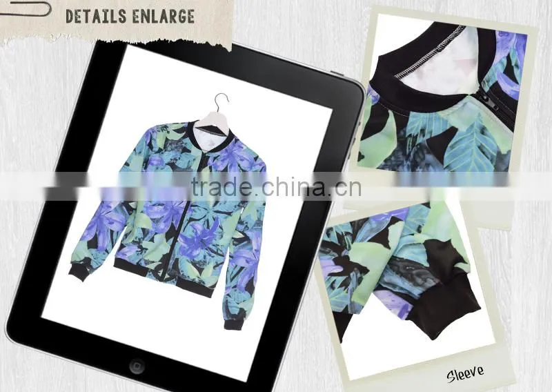 Custom latest fashion jacket for women , OEM services