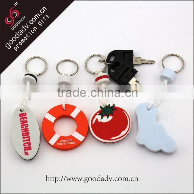 Promotional eco-friendly giveaways gift design your own keyring