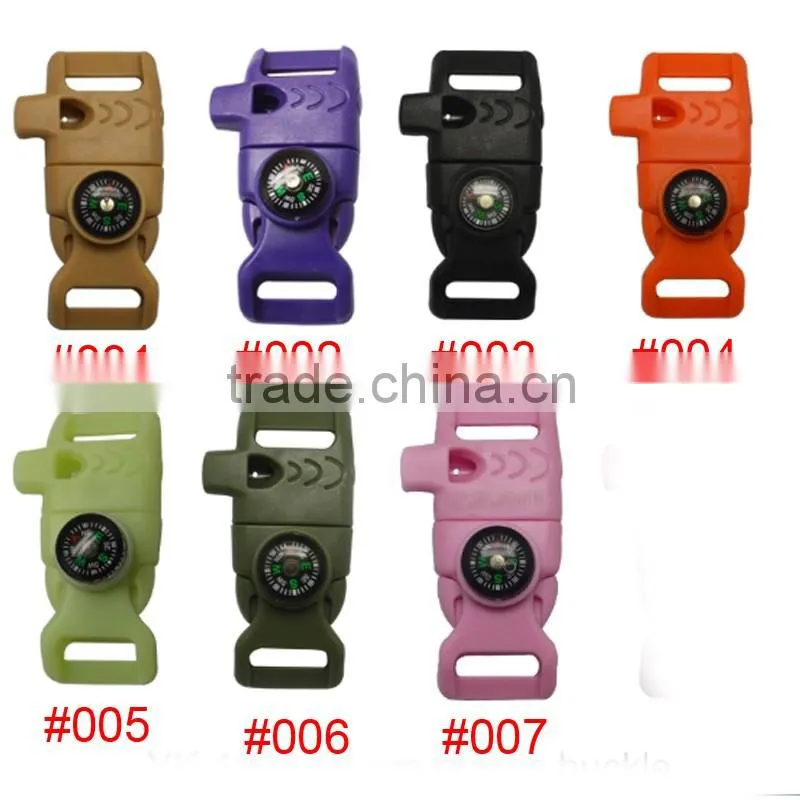 fire starter buckle with compass personalized buckle for paracord high demand products in market for paracord survival bracelet