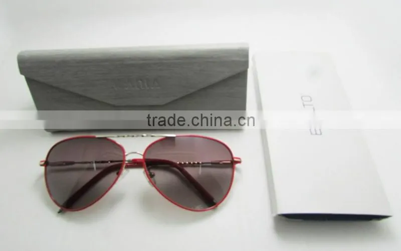 triangle PU gift glasses case box