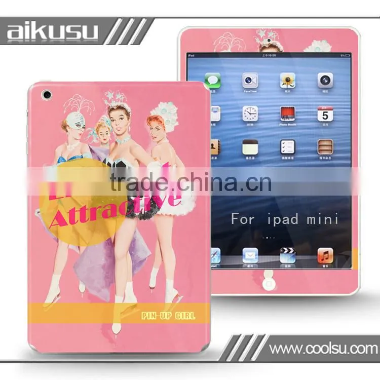 Wholesale china factory 3D color skin case covers for iPad mini