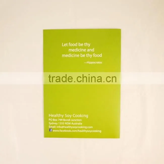 Custom printed paper folders