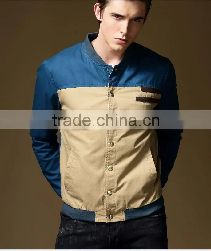 Spring and Autumn new men's casual cotton collar Korean wave of men thin coat jacket cotton jacket