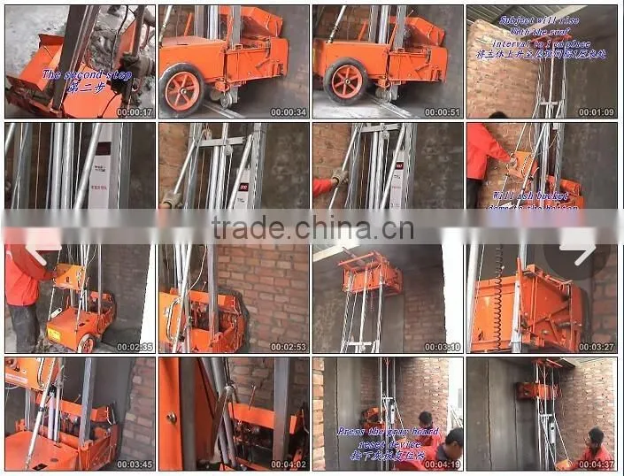 Hot new products for 2015 plaster machine,wall plastering machine,automatic wall plastering machine