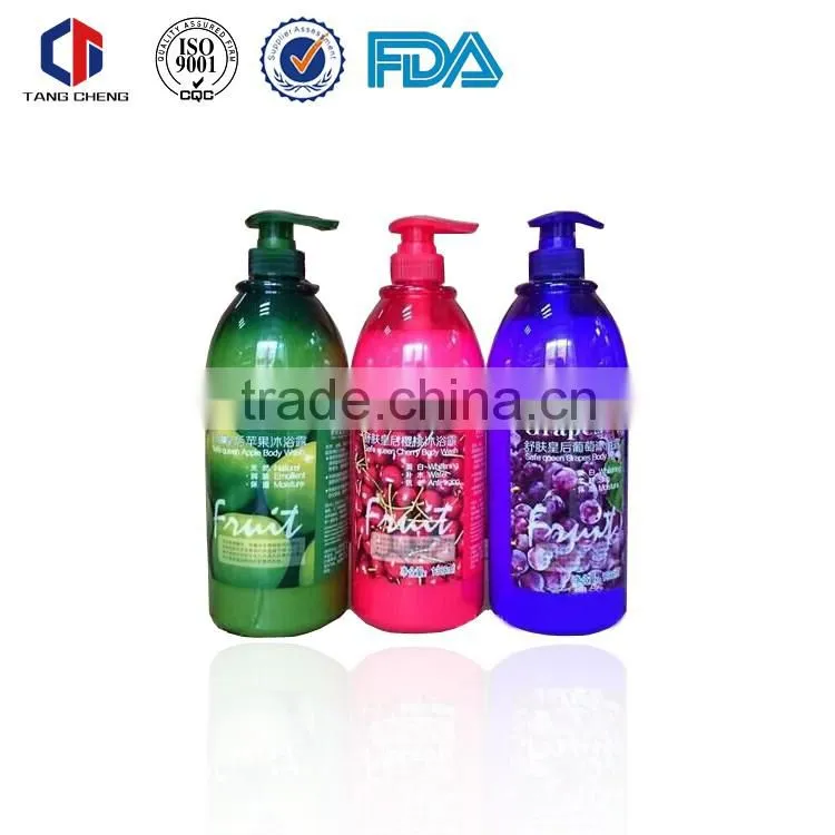 Natural liquid soap skin whitening shower gel is hotel shower gel