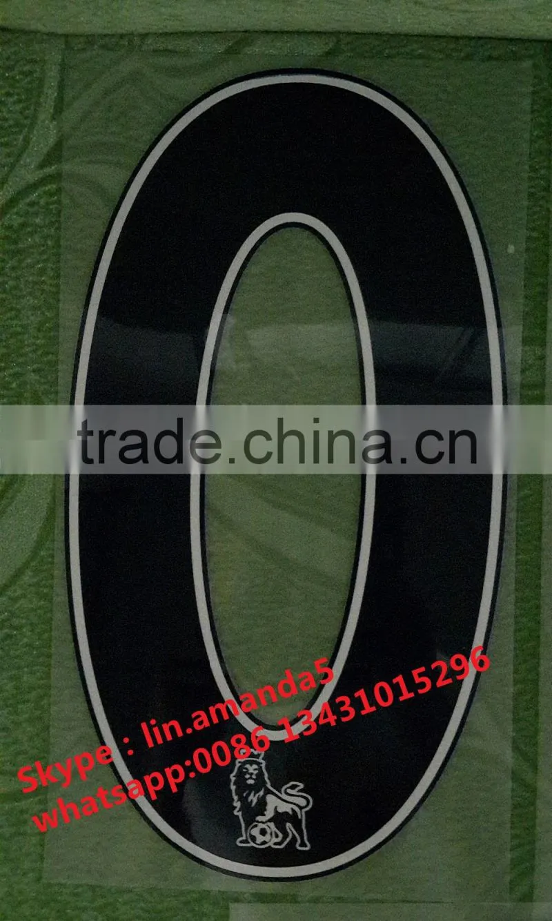 Jersey numbers and letters for t-shirt