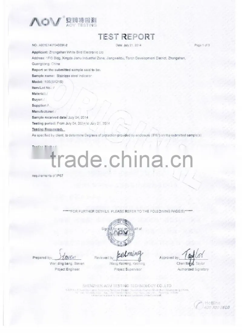 CE Rosh approval platform scale digital weighing indicator industrial weighing indicator