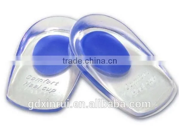 Silicone Function Shoe Insoles Clear Adhesive Gel Pads