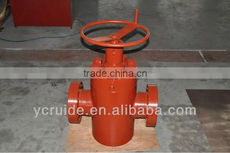 API 6A Forged high pressure flanged FC Gate Valve
