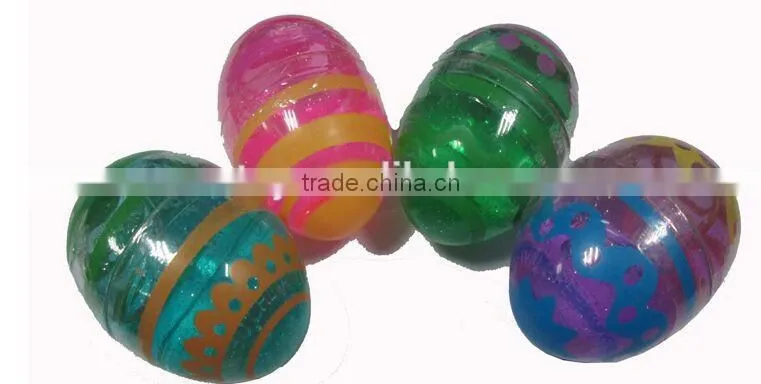 Easter egg jelly crystal egg toys colorful putty slime alien toy