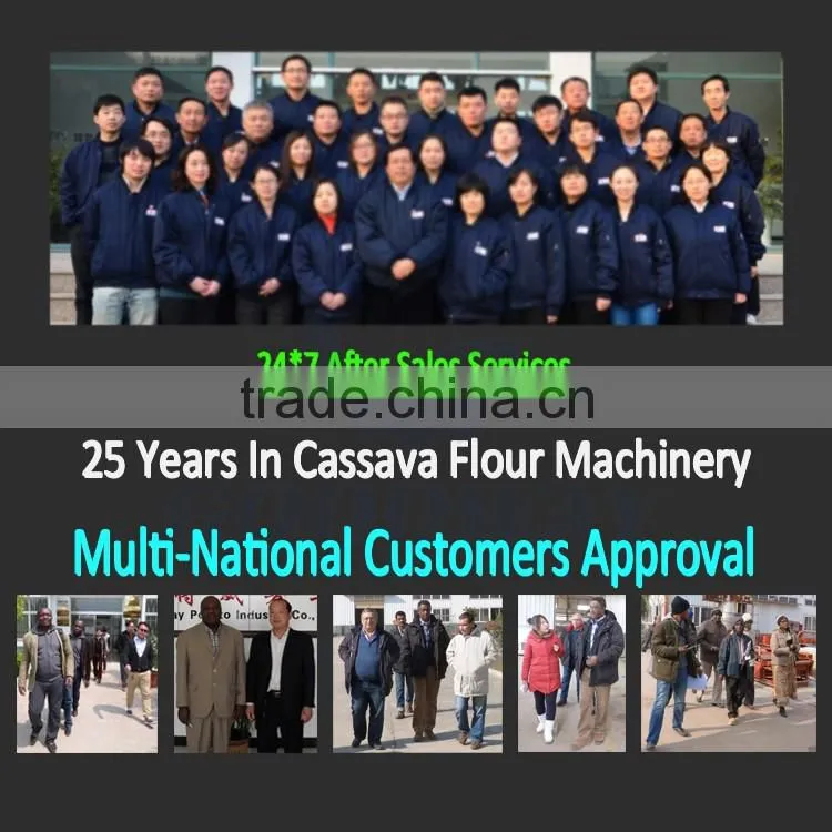 Professional cassava flour milling machine
