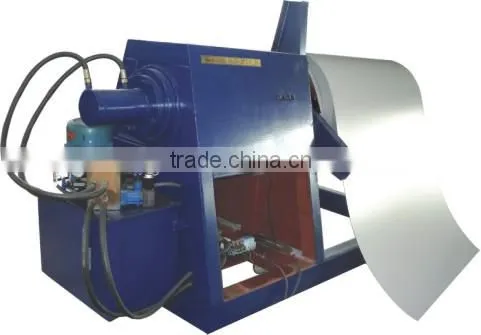 auto hydraulic decoiler with pressing arm