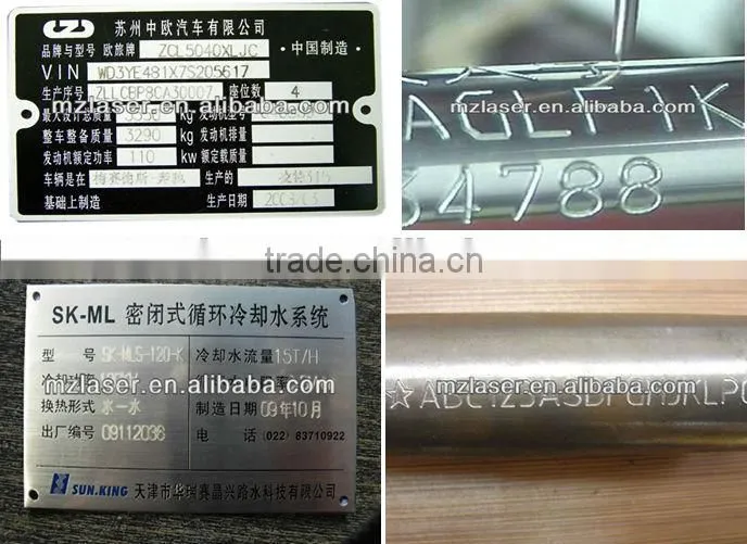 China Hot Sale 1590 portable dot peen pneumatic metal tag engraving machine for name plates